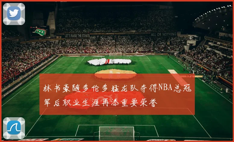 林书豪随多伦多猛龙队夺得NBA总冠军后职业生涯再添重要荣誉